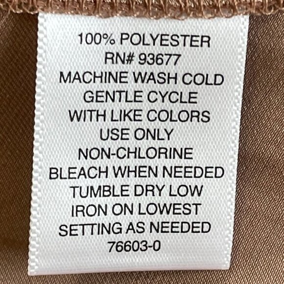 NWT Liz Claiborne Sleeveless Blouse, Women's Size XXL, Copper NEW MSRP $44 * - Picture 6 of 8